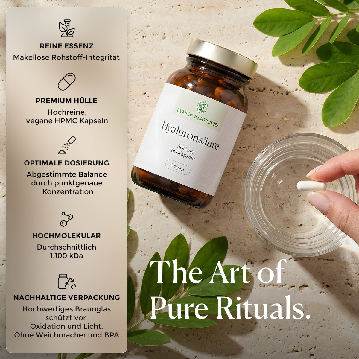 DAILY NATURE Hyaluronsäure Kapseln