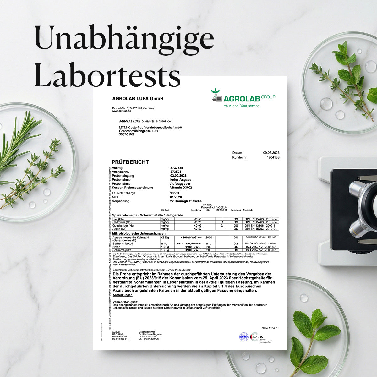 DAILY NATURE D3K2 Tabletten