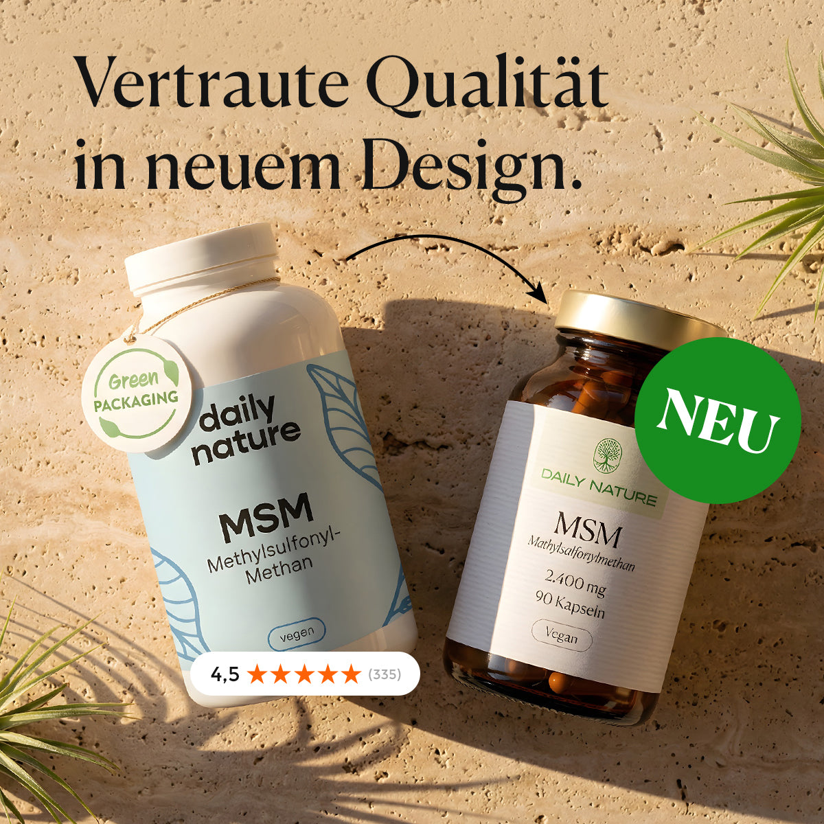 DAILY NATURE MSM Kapseln