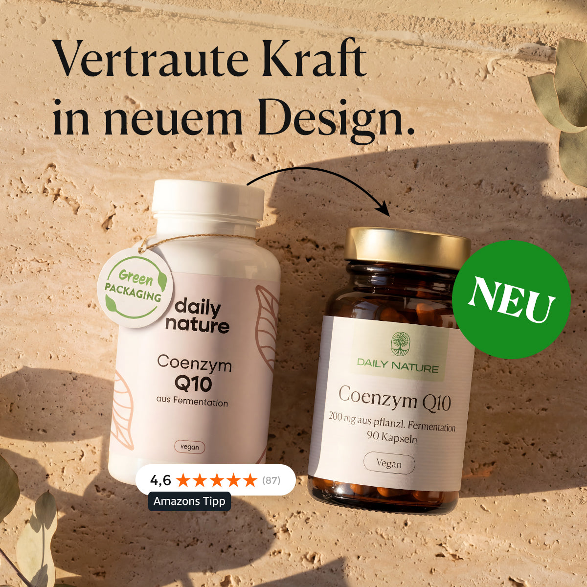 DAILY NATURE Coenzym Q10 Kapseln