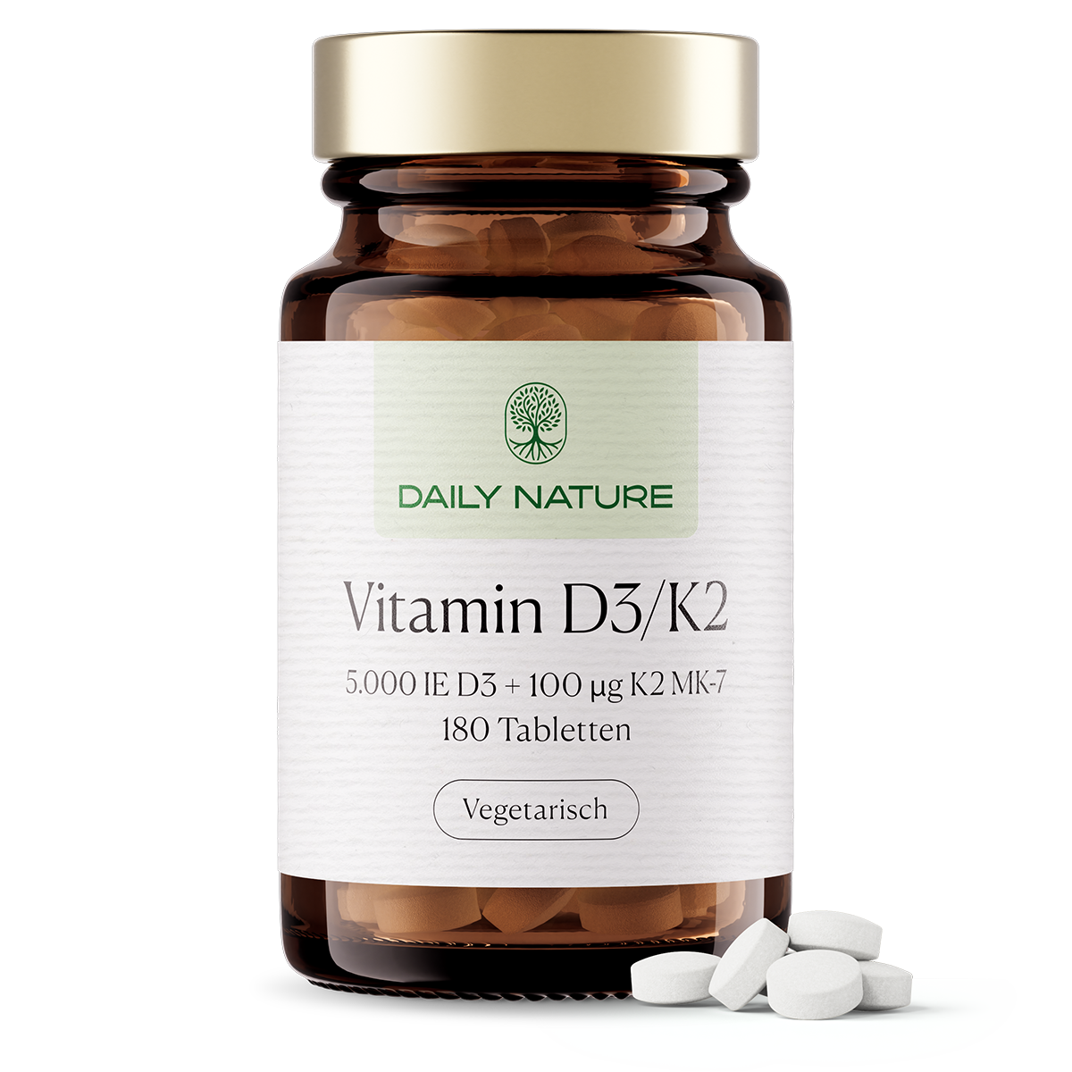 DAILY NATURE D3K2 Tabletten