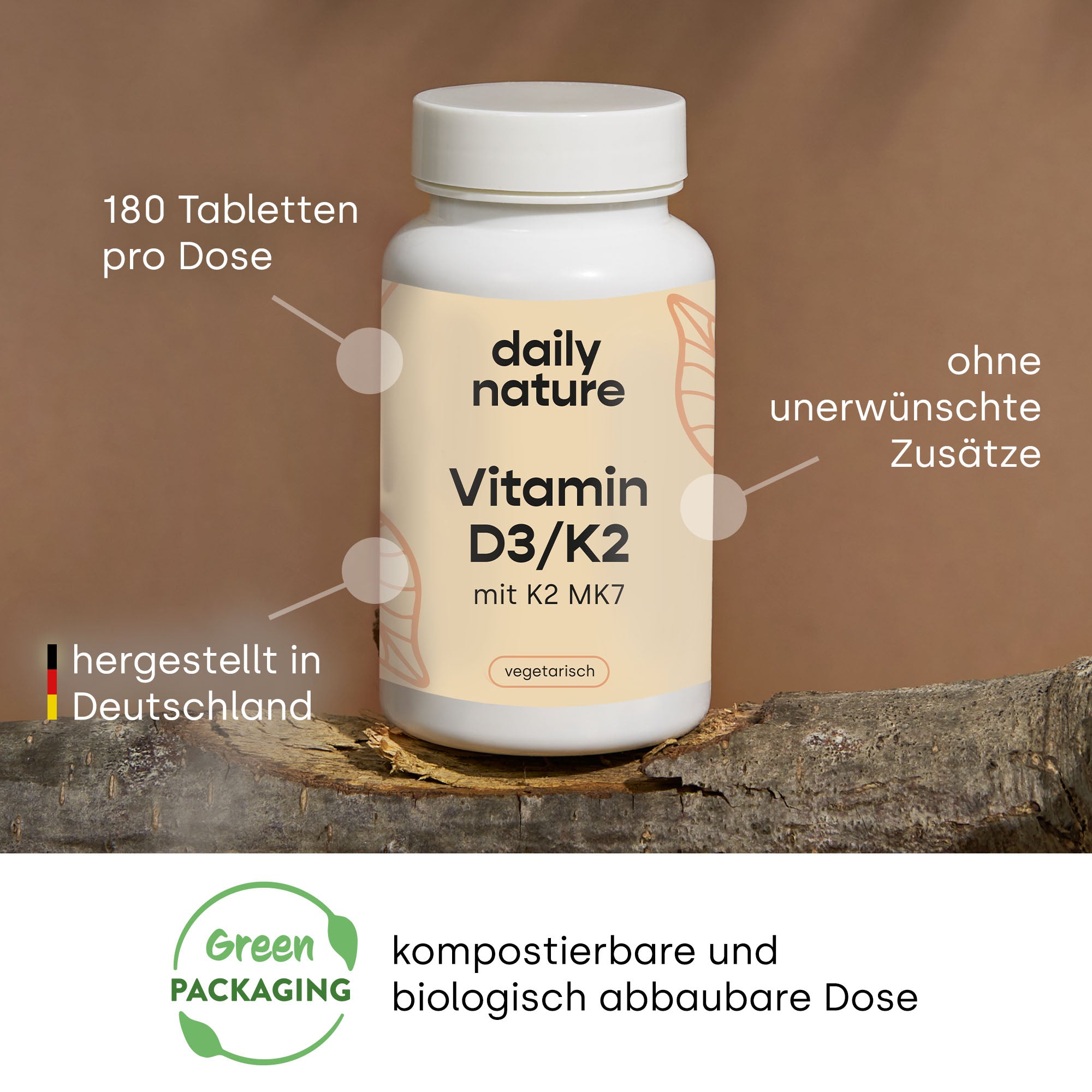 Dailynature Produktabbildung D3K2 2