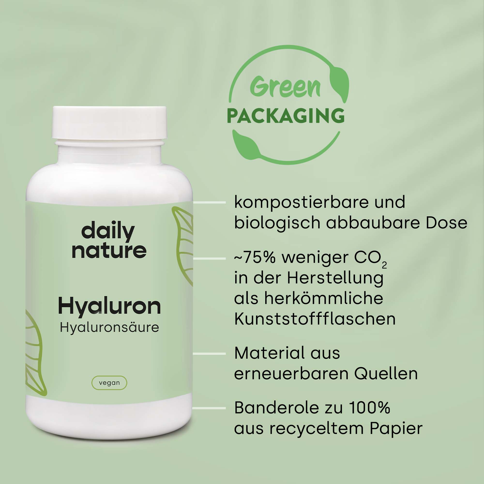 Dailynature Produktabbildung Hyaluron 3