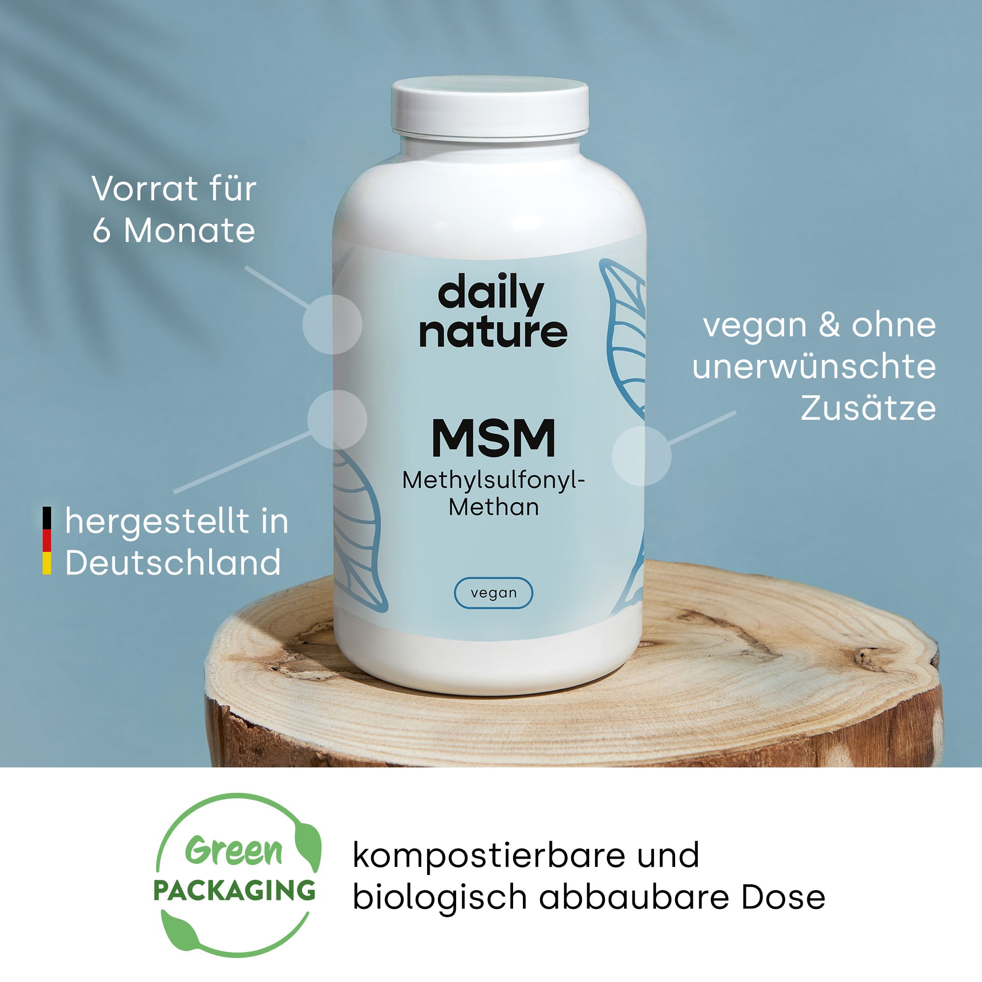 Dailynature Produktabbildung MSM 2