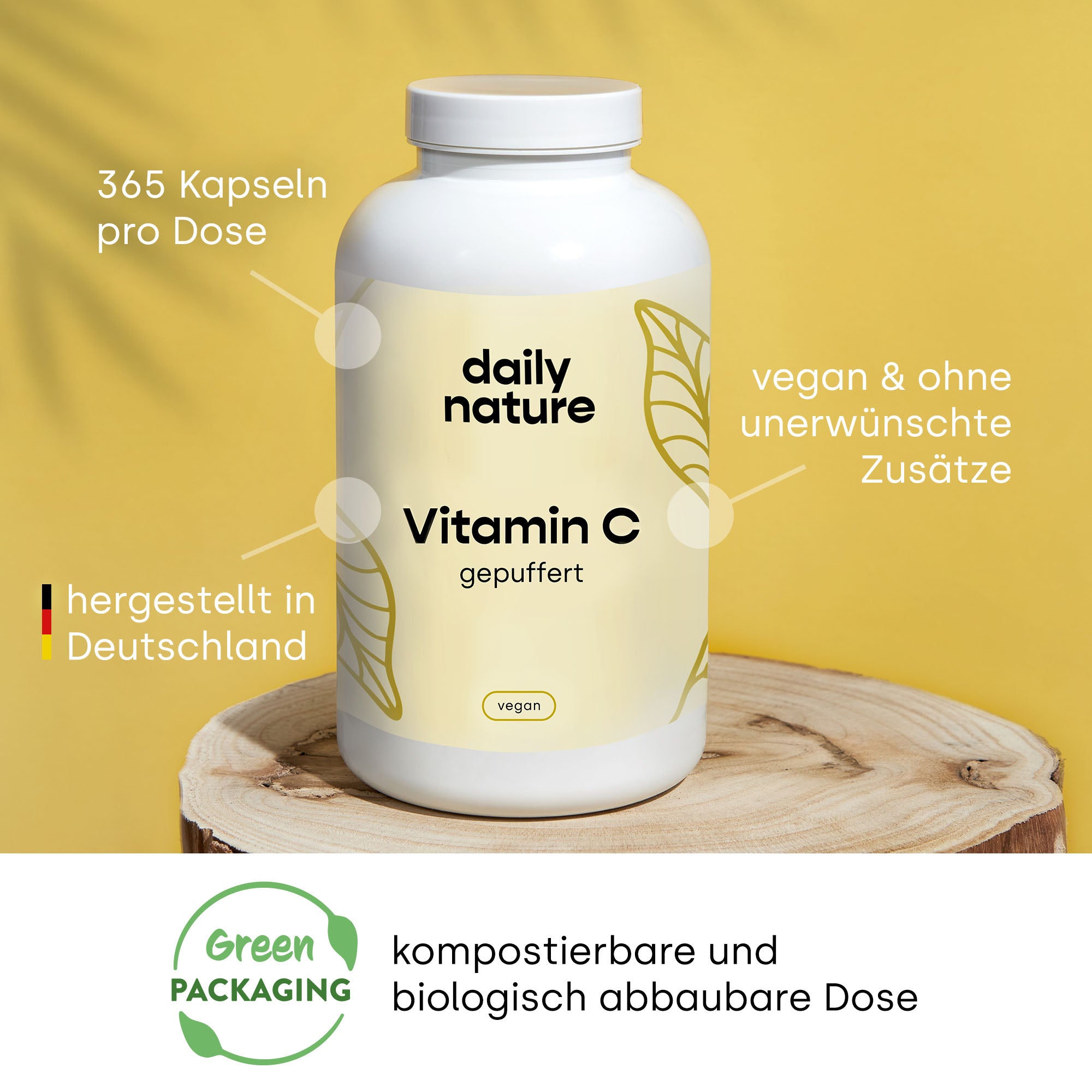 Dailynature Produktabbildung Vitamin C 2