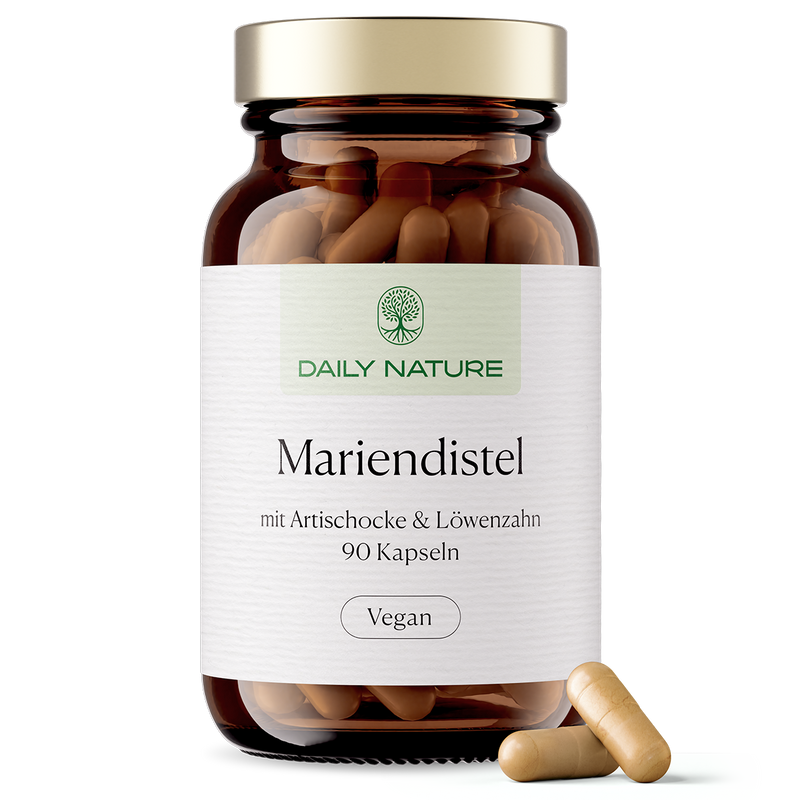 DAILY NATURE Premium Mariendistel Kapseln
