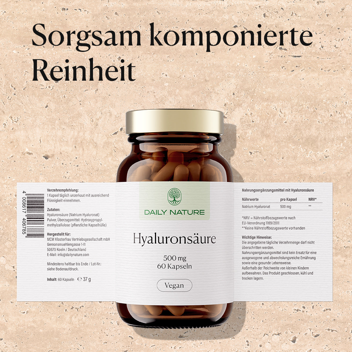 DAILY NATURE Hyaluronsäure Kapseln