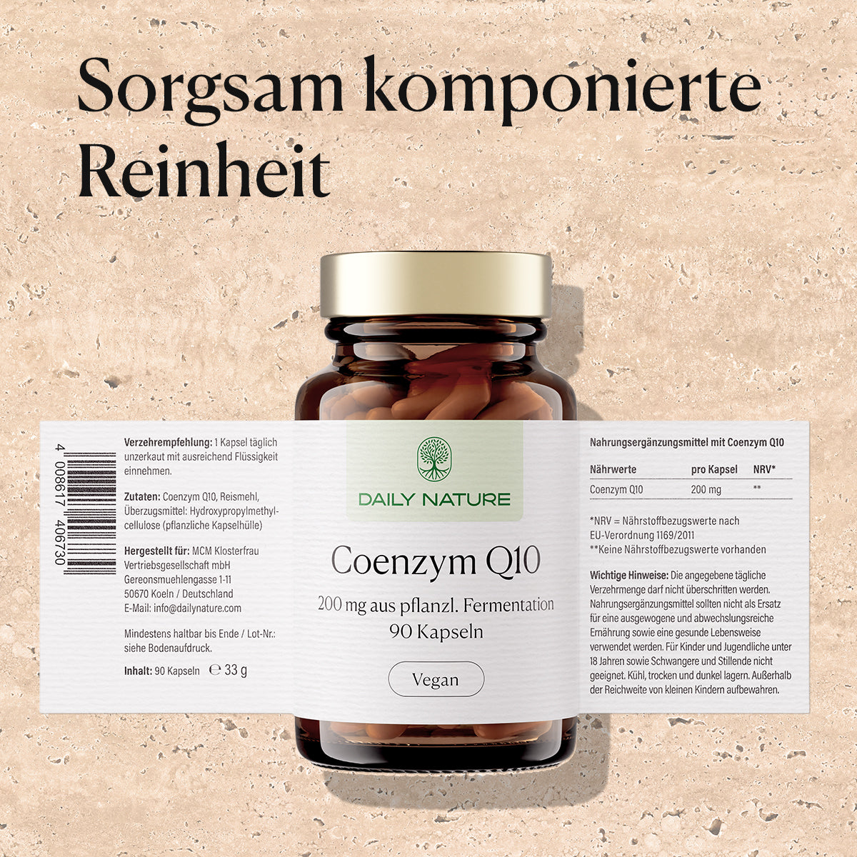 DAILY NATURE Coenzym Q10 Kapseln