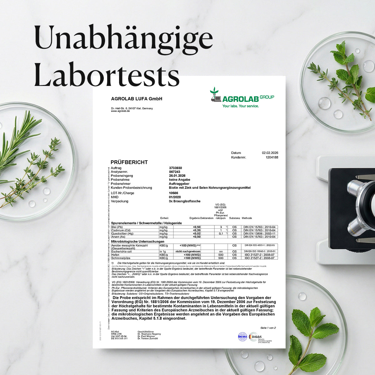 DAILY NATURE Biotin Zink+Selen Kapseln