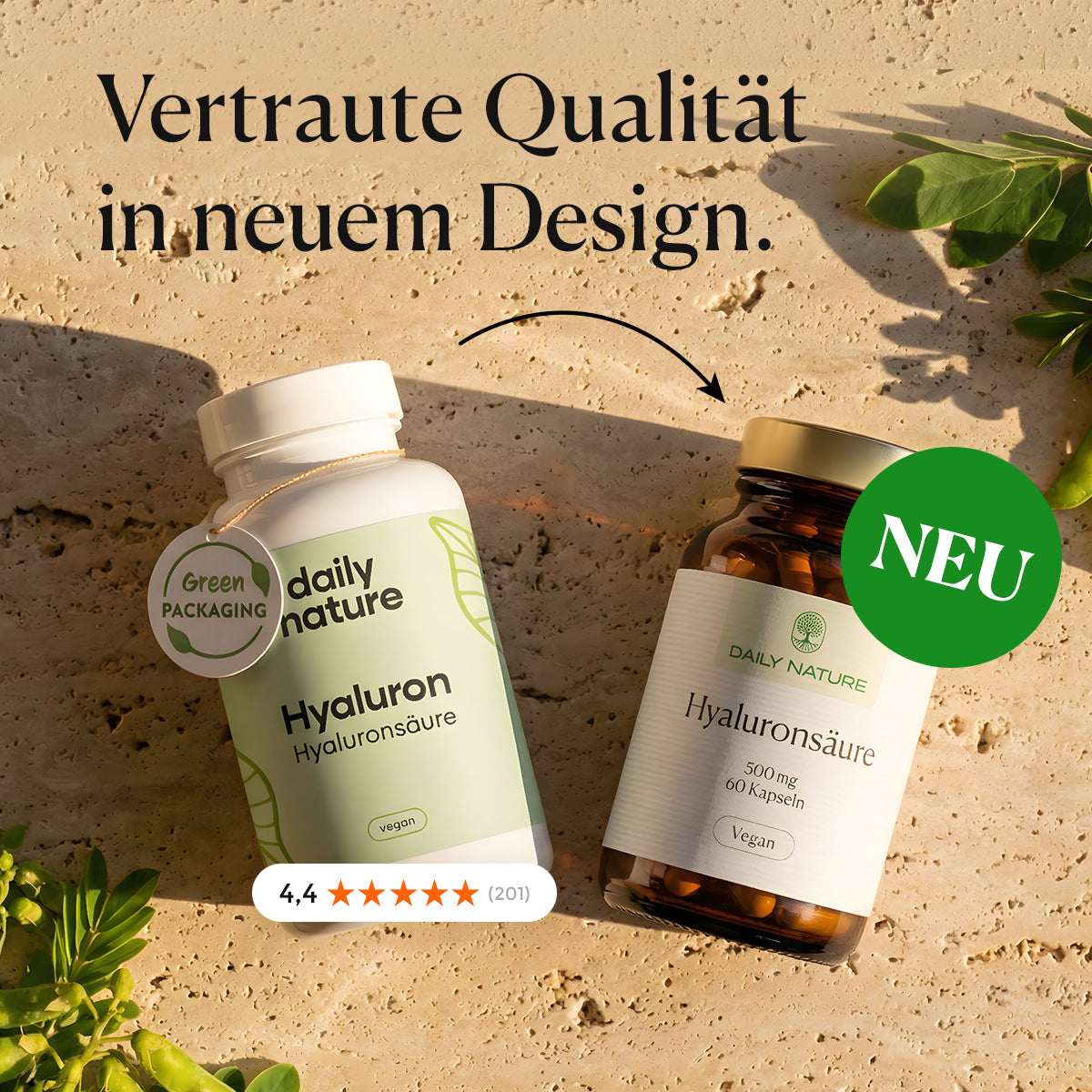 DAILY NATURE Hyaluronsäure Kapseln