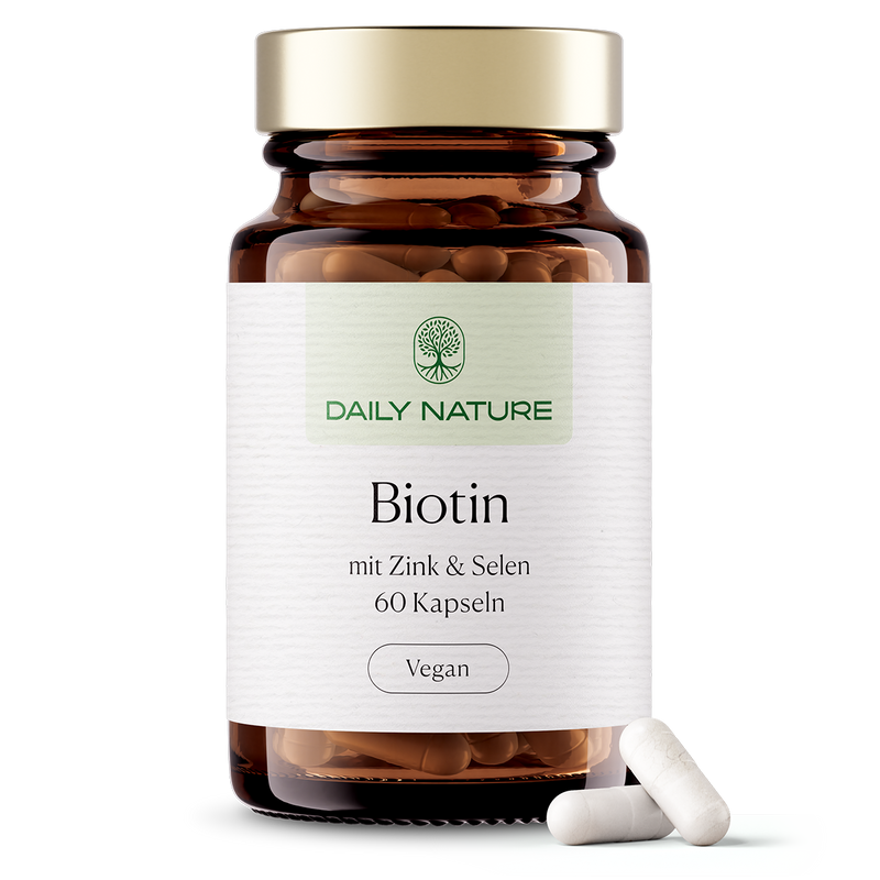 DAILY NATURE Premium Biotin Zink+Selen Kapseln